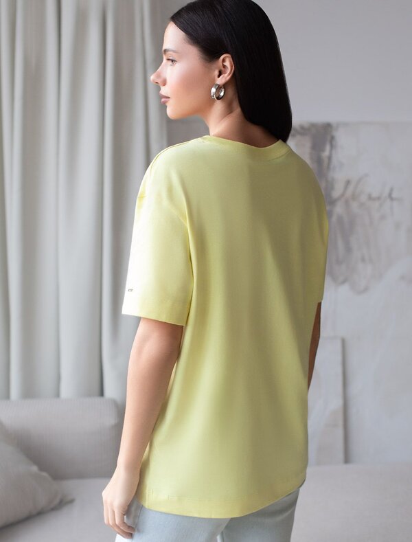 VILATTE Футболка 575144 D49.145 лимонный_spicy