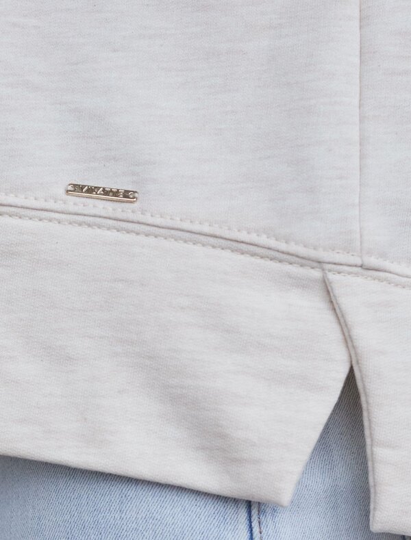 VILATTE Джемпер 575158 D49.160 овсяный меланж_cotton club