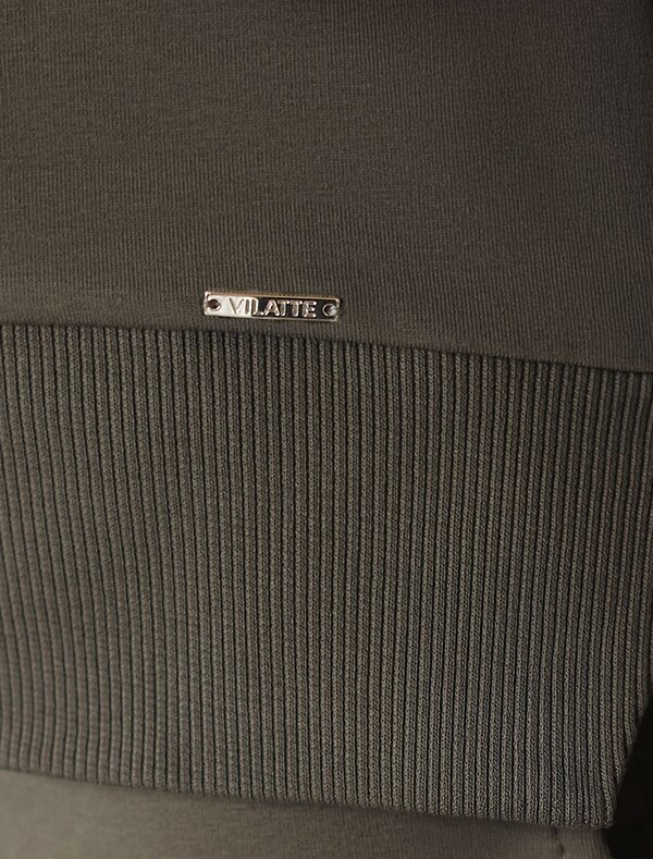 VILATTE Джемпер 575159 D49.167 хаки_athleisure mood
