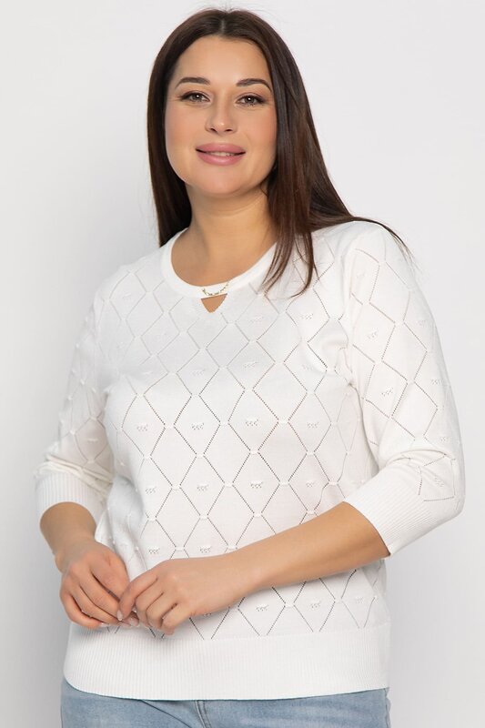 LT Collection Блуза 575165 Б14936-18М молочный