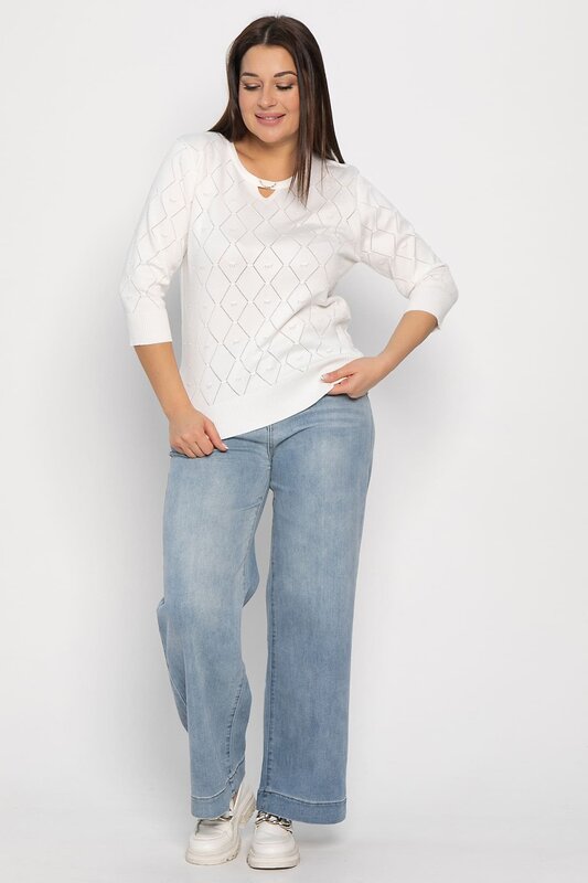 LT Collection Блуза 575165 Б14936-18М молочный