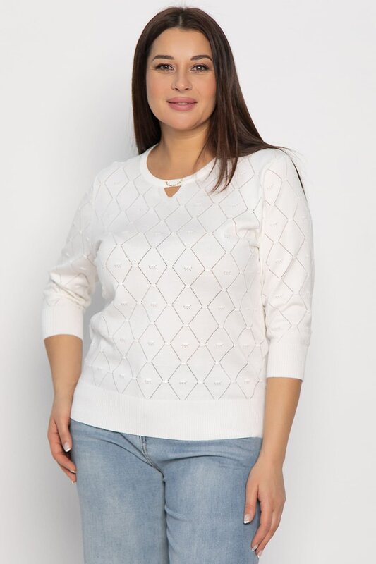 LT Collection Блуза 575165 Б14936-18М молочный