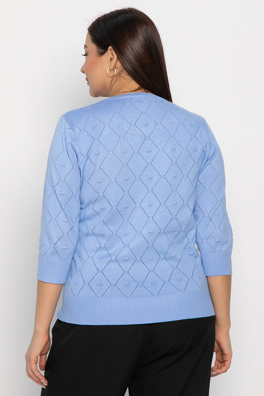 LT Collection Блуза 575166 Б14937-18М голубой