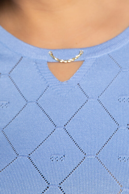 LT Collection Блуза 575166 Б14937-18М голубой