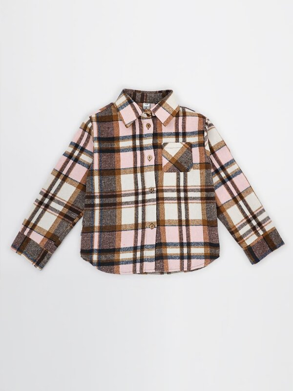 Соль&Перец Рубашка 575175 SP1510 светло-коричневый