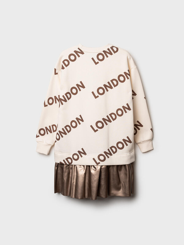 PLAYTODAY Платье 575189 32521470 молочный