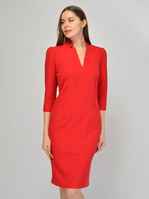 VISERDI Платье 575230 9046-кр 4451640 красный