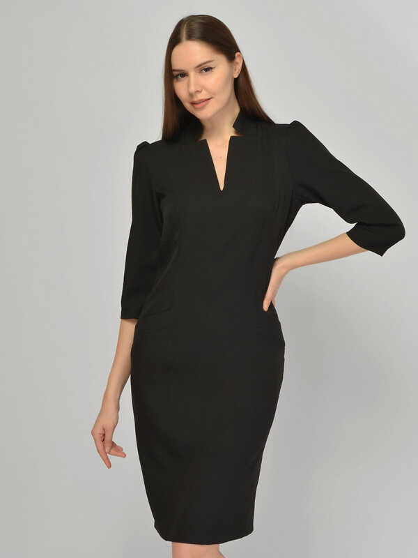 VISERDI Платье 575232 9046-чр 4451640 черный