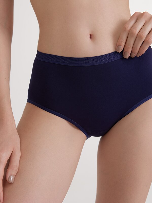 Conte elegant Трусы 575263 BASIC COLLECTION LB 2016 (коробочка) dark blue