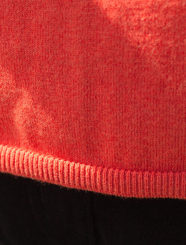 VILATTE Джемпер 575291 D39.301 терракотовый