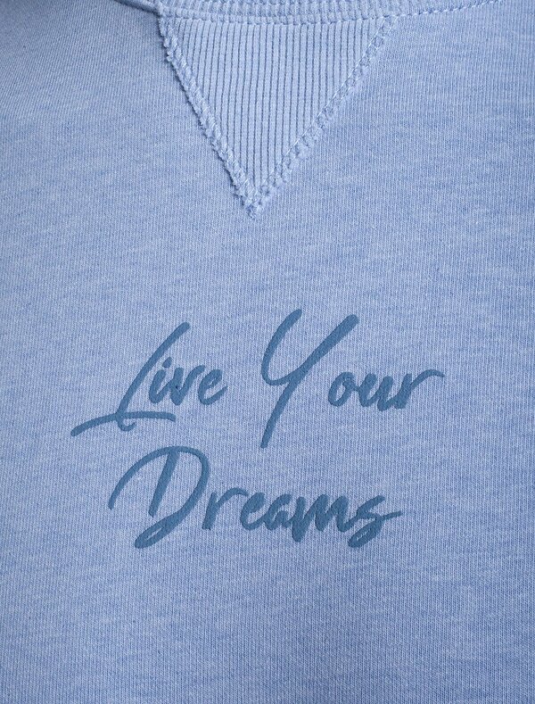 VILATTE Джемпер 575292 D49.140 голубой меланж_dreams