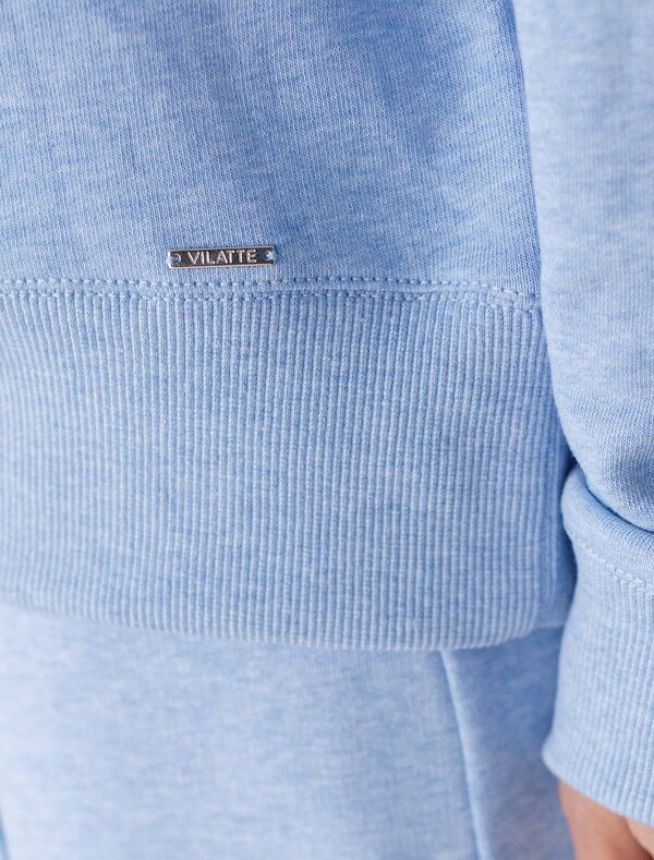 VILATTE Джемпер 575292 D49.140 голубой меланж_dreams