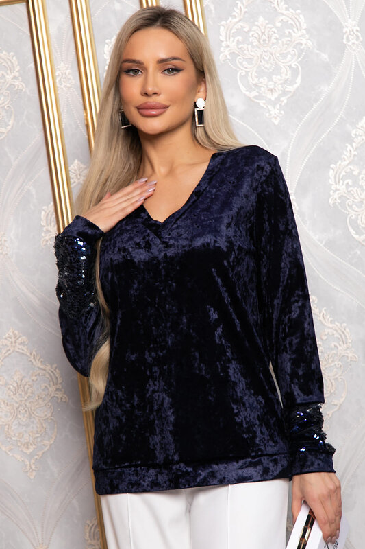 LT Collection Джемпер 575293 Б14838-45М темно-синий