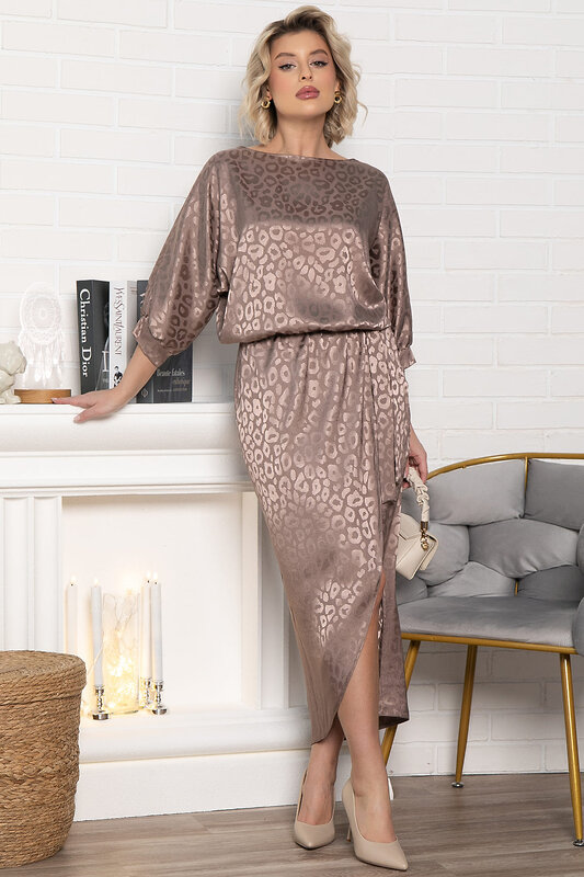 LT Collection Платье 575297 П14964-12М коричневый