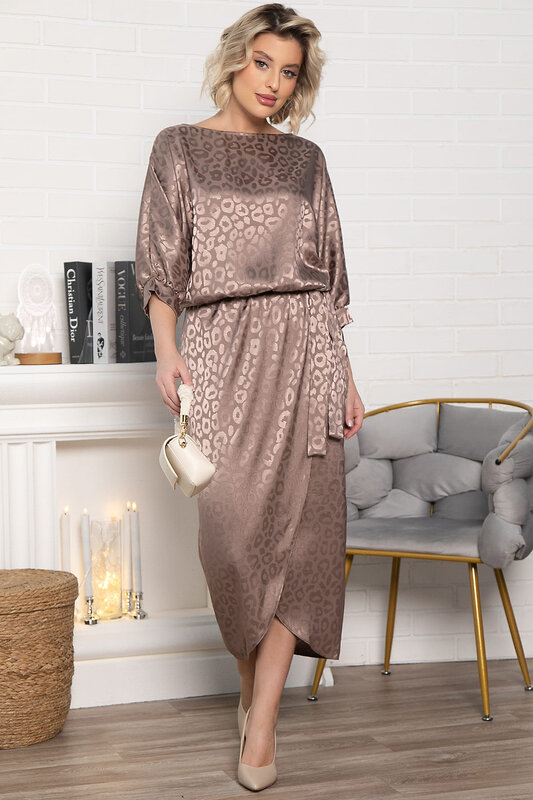LT Collection Платье 575297 П14964-12М коричневый