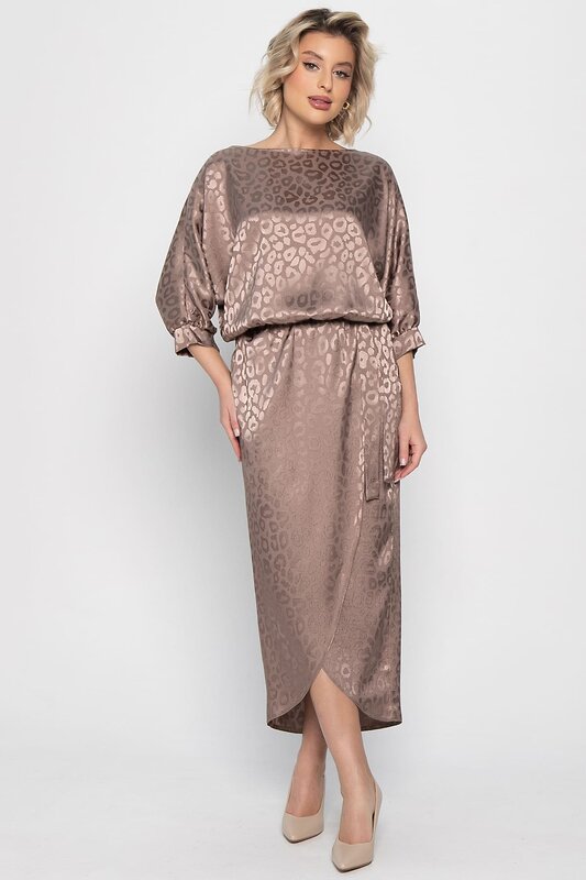 LT Collection Платье 575297 П14964-12М коричневый