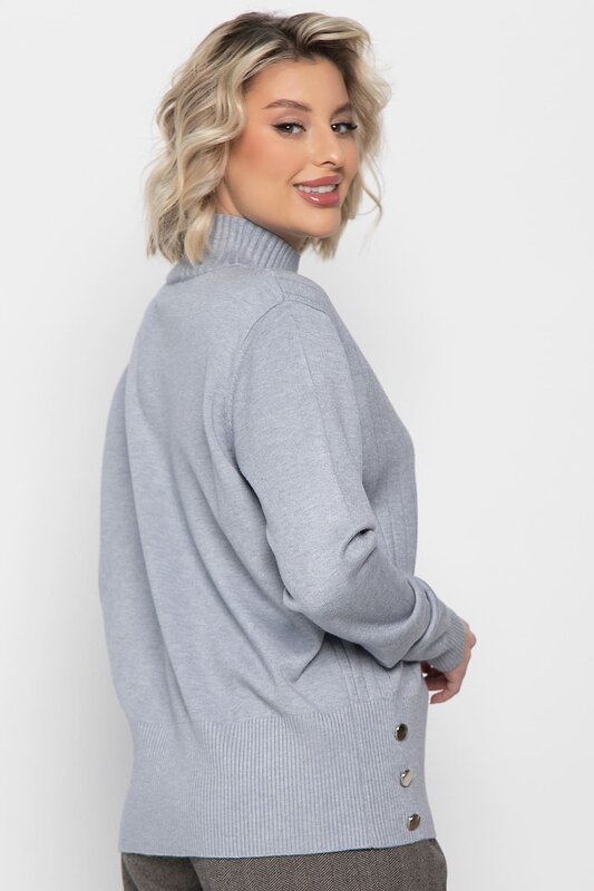 LT Collection Джемпер 575299 Б14962-18М серый