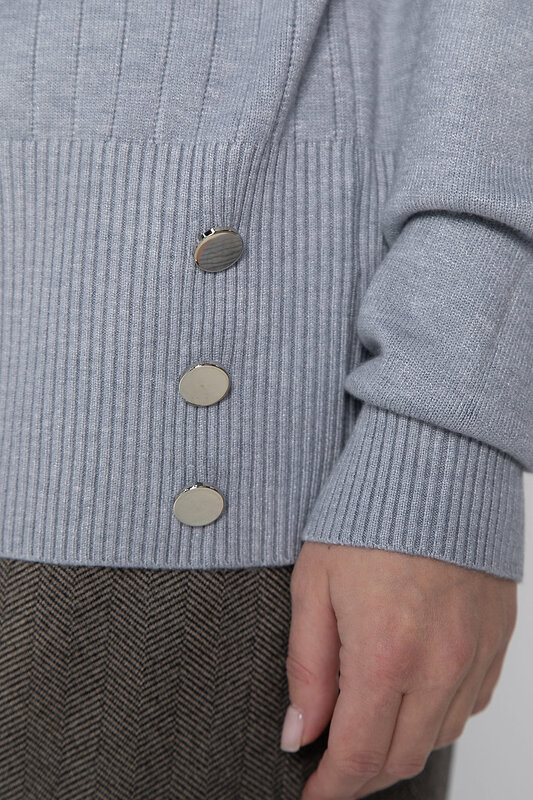 LT Collection Джемпер 575299 Б14962-18М серый