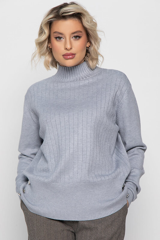 LT Collection Джемпер 575299 Б14962-18М серый