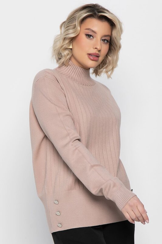 LT Collection Джемпер 575302 Б14961-18М бежевый