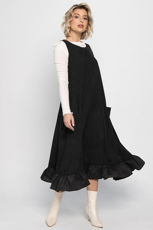 LT Collection Сарафан 575310 П14983-10М черный