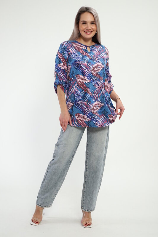 Натали Туника 575325 70073 индиго