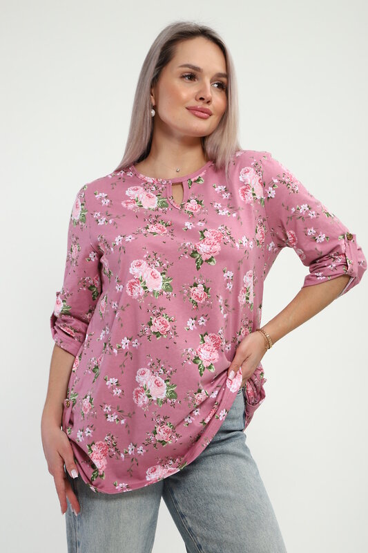 Натали Туника 575326 70073 розовый