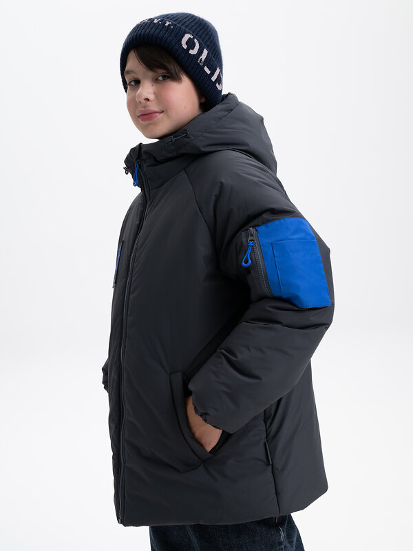 PELICAN Куртка 575328 BZBL3377/2 Темно-серый