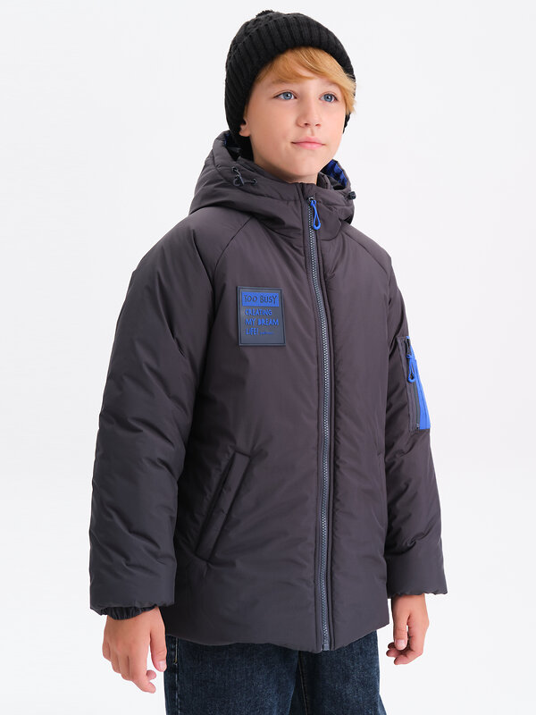 PELICAN Куртка 575328 BZBL3377/2 Темно-серый