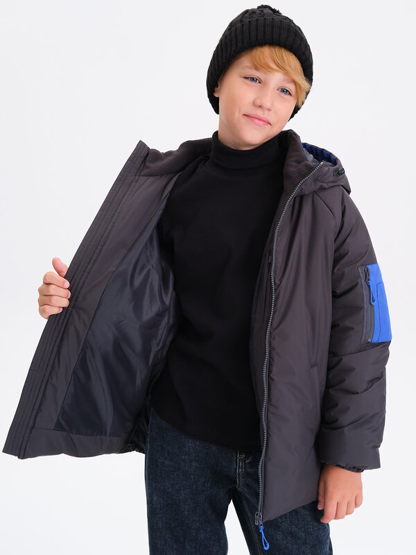 PELICAN Куртка 575328 BZBL3377/2 Темно-серый