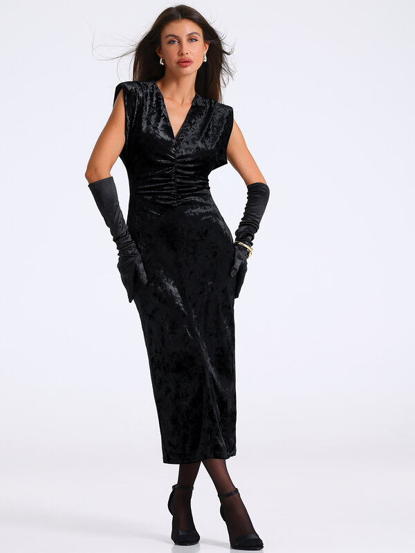 Апрель Платье 575332 1ЖПБ4889633 черный