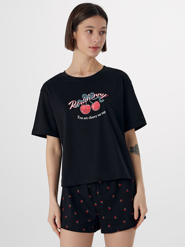 MARK FORMELLE Комплект 575345 592536 черный +вишенки на черном