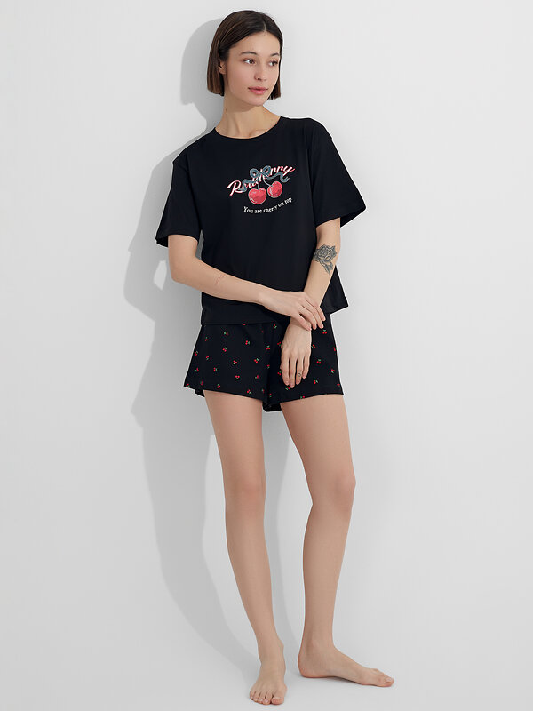 MARK FORMELLE Комплект 575345 592536 черный +вишенки на черном