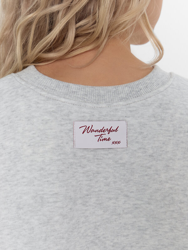 MARK FORMELLE Свитшот 575353 122887/1 серый меланж+печать