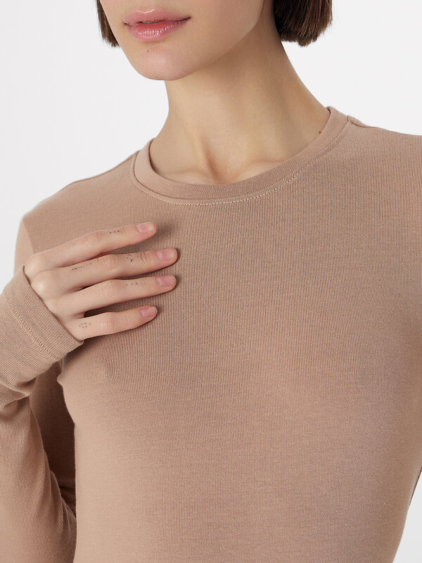 MARK FORMELLE Фуфайка 575359 722217 бежевый