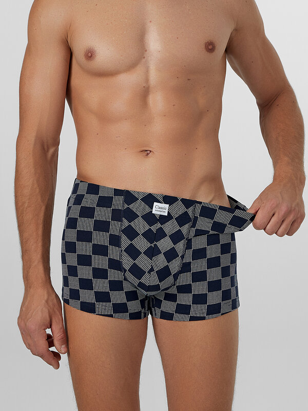 MARK FORMELLE Трусы 575365 411230 клетка на глубоком синем