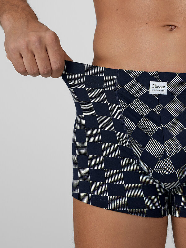 MARK FORMELLE Трусы 575365 411230 клетка на глубоком синем