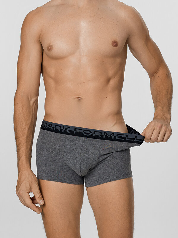 MARK FORMELLE Трусы 575368 411124-3 т.серый меланж+ т.синий +черный