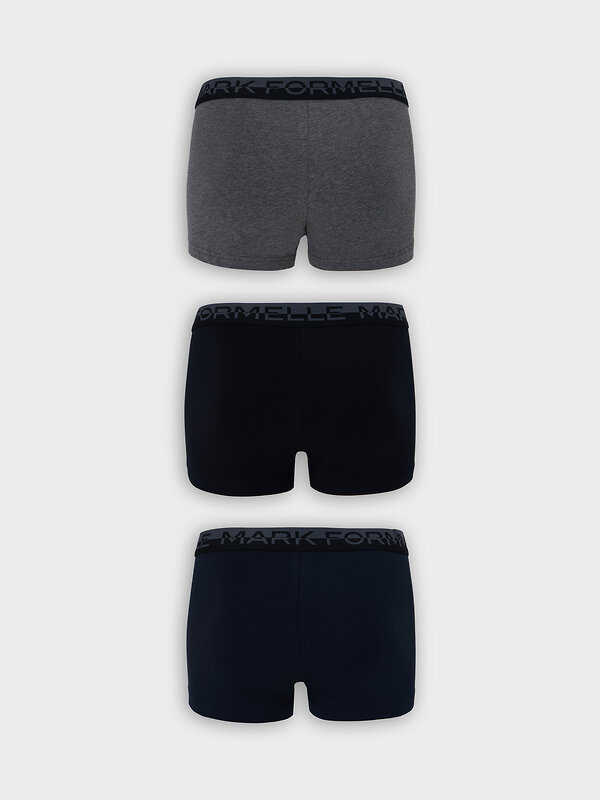 MARK FORMELLE Трусы 575368 411124-3 т.серый меланж+ т.синий +черный