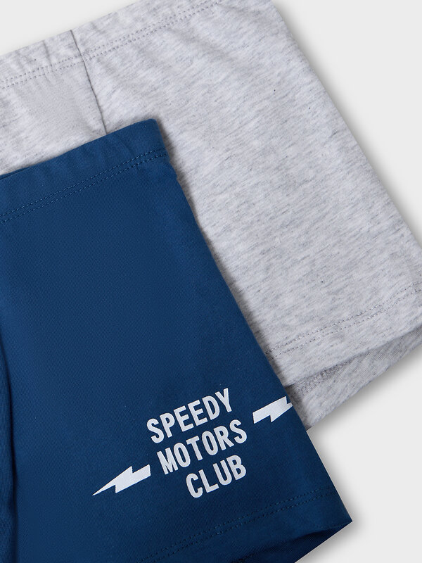 MARK FORMELLE Трусы 575370 413344-2 синий +серый меланж +печать