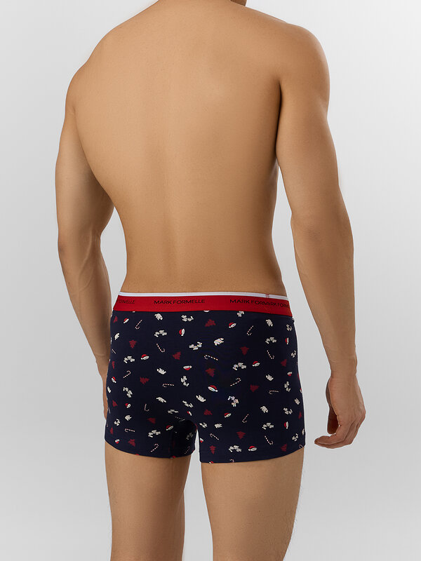 MARK FORMELLE Трусы 575375 411228-2 НГ набивка на т.синем +красный