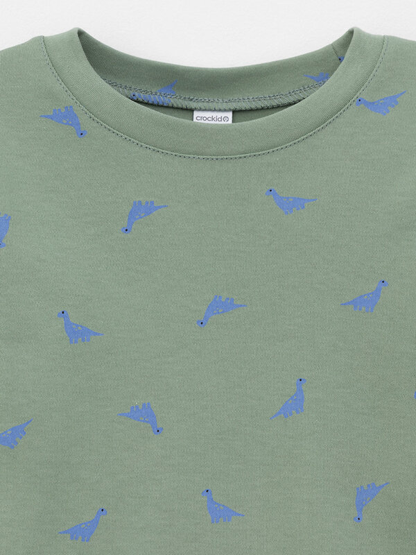 CROCKID Пижама 575386 К 1552 зеленый