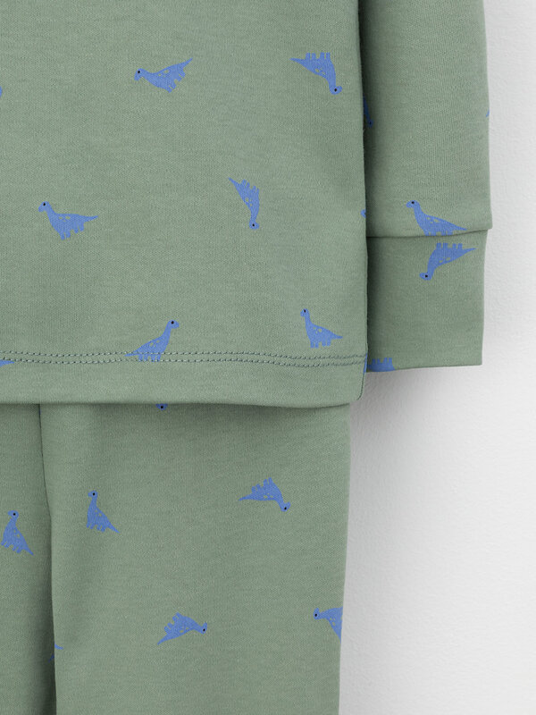 CROCKID Пижама 575386 К 1552 зеленый