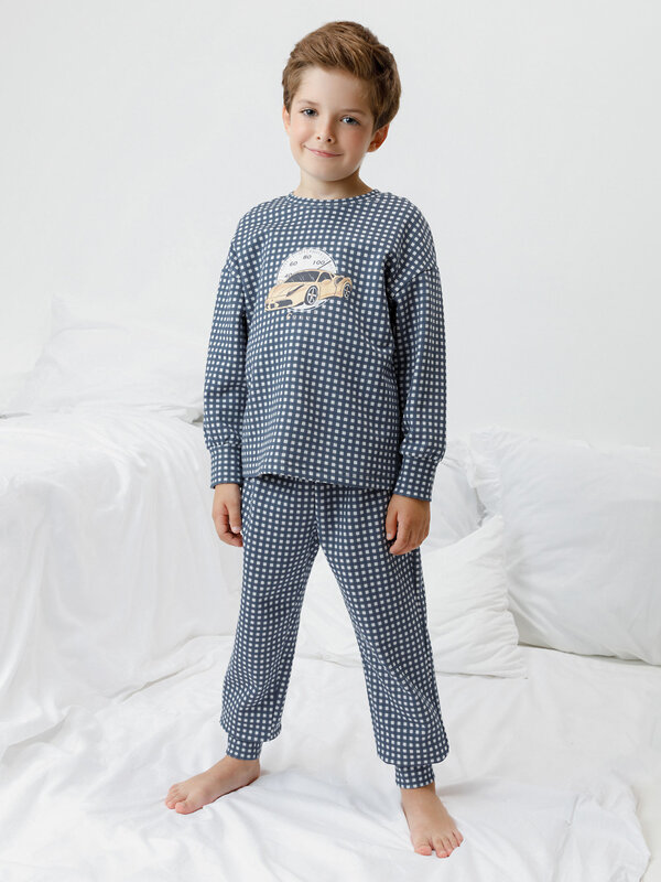 CROCKID Пижама 575394 К 1581 светло-серый