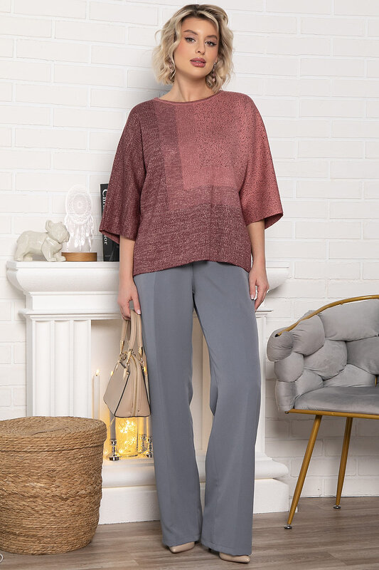 LT Collection Джемпер 575405 Б15000-4М розовый