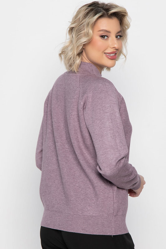 LT Collection Джемпер 575406 Б15004-4М лиловый