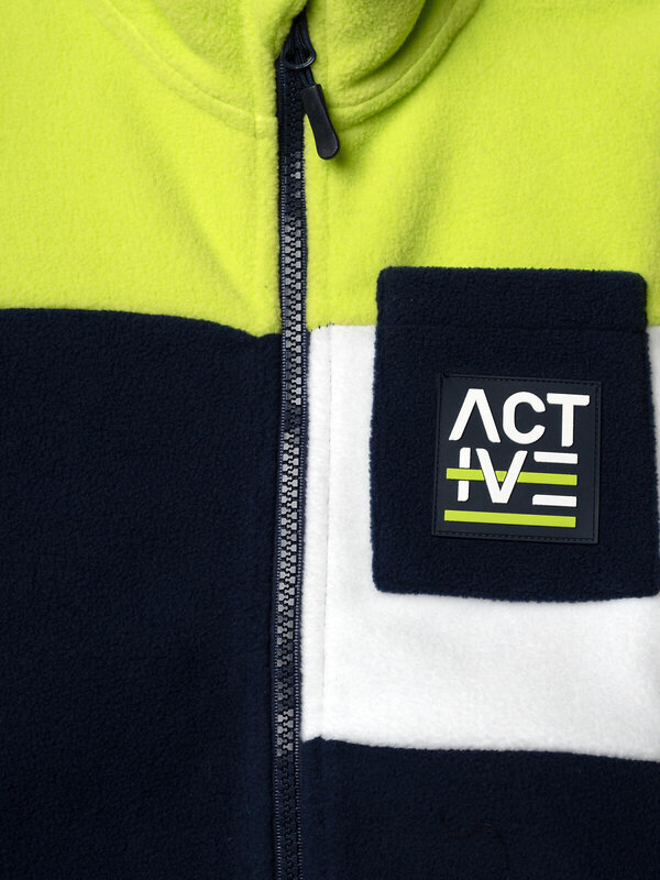 PLAYTODAY Комбинезон 575440 32512110 белый,зеленый,тёмно-синий