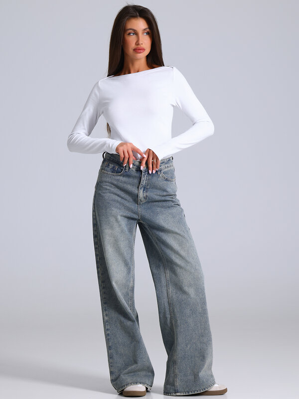 Апрель Лонгслив 575450 1ЖДЛД4886200 белый