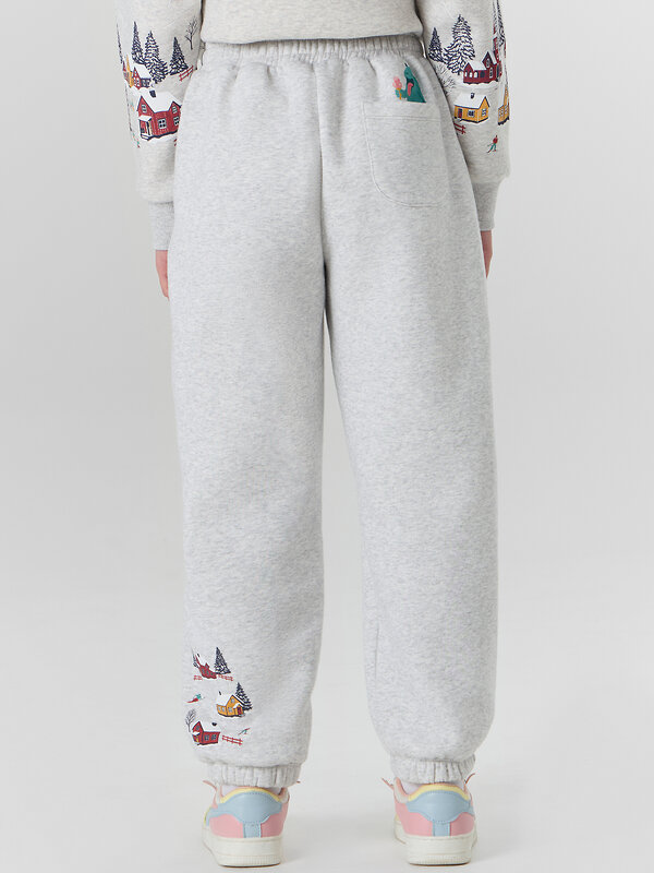 MARK FORMELLE Брюки 575475 187770-1 серый меланж+печать