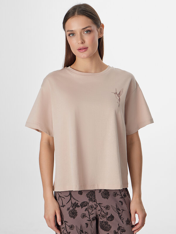 MARK FORMELLE Комплект 575539 592600 холодный бежевый +цветы на коричневом